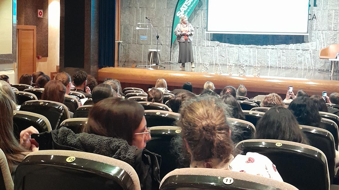 Asistentes a la jornada de SATSE Galicia “Evolución e Innovación en Enfermería y Fisioterapia”